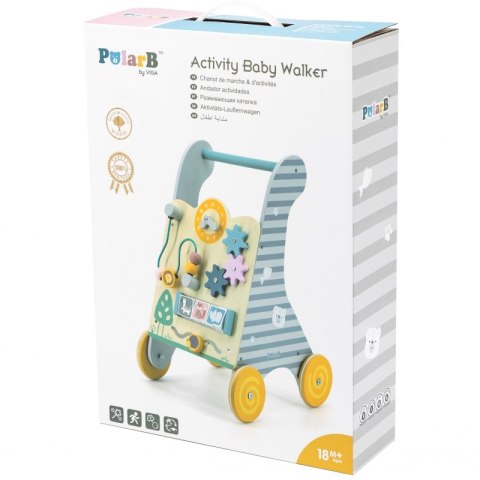 Drewniany Pchacz Edukacyjny dla dzieci Viga Toys