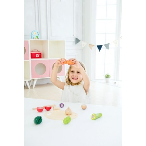 Drewniany Zestaw do Krojenia Warzyw CLASSIC WORLD