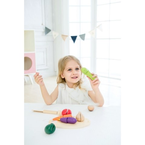 Drewniany Zestaw do Krojenia Warzyw CLASSIC WORLD