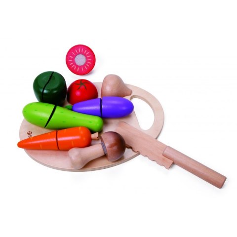 Drewniany Zestaw do Krojenia Warzyw CLASSIC WORLD