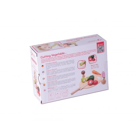 Drewniany Zestaw do Krojenia Warzyw CLASSIC WORLD