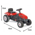 WOOPIE Traktor Ciągnik na Pedały Czerwony