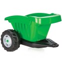 WOOPIE Traktor MAX na pedały z przyczepą zielony