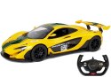 Auto McLaren P1 GTR Samochód Zdalnie Sterowany RC Rastar Żółty 1:14