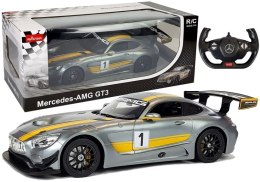 Auto R/C Mercedes AMG GT3 Rastar 1:14 Szare na pilota