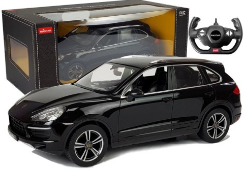 Auto Porsche Cayenne Turbo Zdalnie Sterowane RC Rastar Czarne 1:14