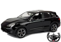 Auto Porsche Cayenne Turbo Zdalnie Sterowane RC Rastar Czarne 1:14
