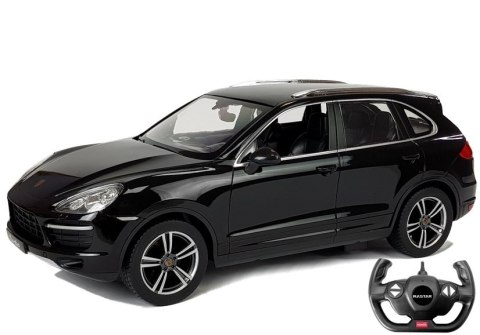 Auto Porsche Cayenne Turbo Zdalnie Sterowane RC Rastar Czarne 1:14