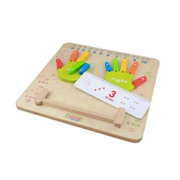 Nauka Liczenia Tablica Edukacyjna Drewniana Masterkidz Interaktywna