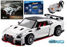 Klocki Konstrukcyjne Samochód Sportowy Biały 1322 el.