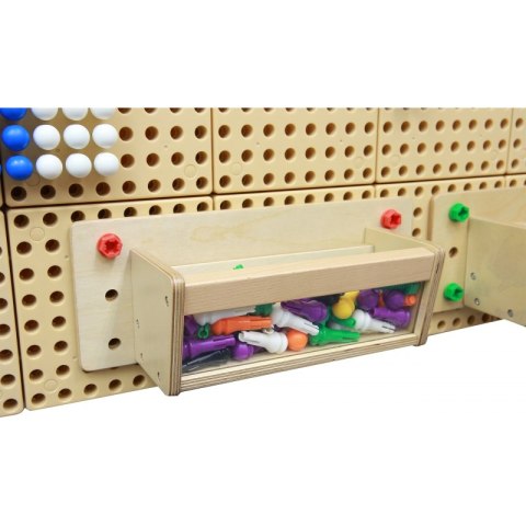 Półka Na Akcesoria Przezroczysta Ścianka - Masterkidz Tablica Naukowo-Edukacyjna STEM