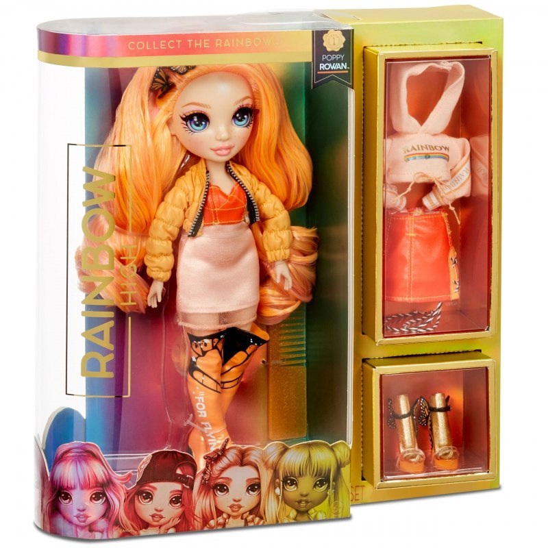 L.O.L Rainbow High Fashion Doll - Poppy Rowan