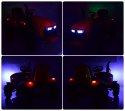 MEGA TRAKTOR Z PRZYCZEPĄ, KOŁA POMPOWANE, MIĘKKIE SIEDZENIE, PILOT/TT990D