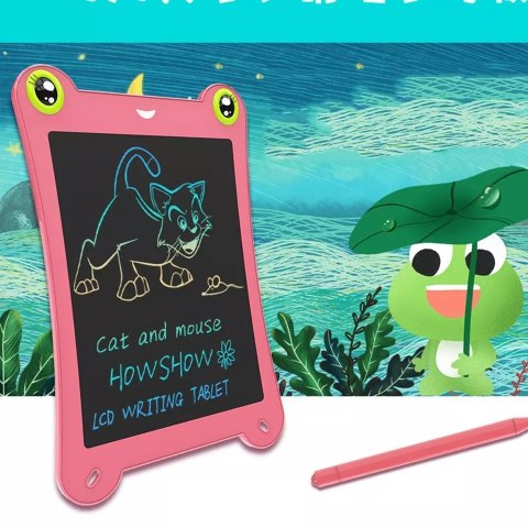 Kolorowy tablet graficzny znikopis Żaba 8,5'' H8Q