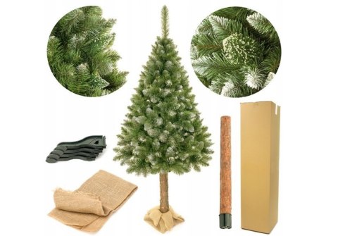 Choinka Sztuczna Sosna Diamentowa 180cm na Pniu Premium