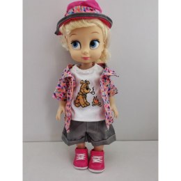 WOOPIE Kolorowe Ubranko dla Lalki Piesek Kurteczka Czapeczka 43-46 cm