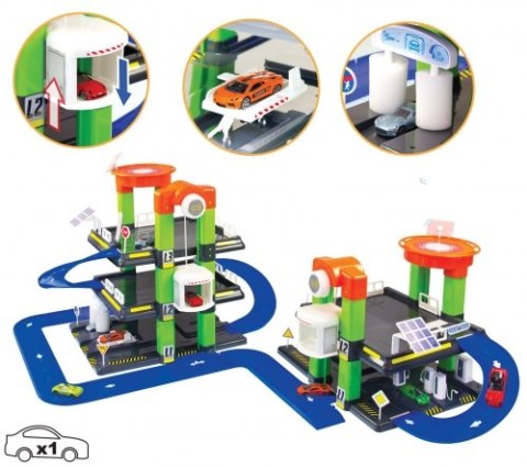 Wielopoziomowy parking MOCHTOYS 3 poziomy 12013