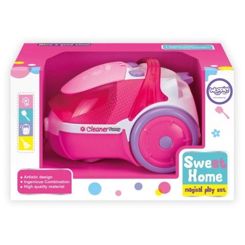 WOOPIE Różowy Odkurzacz Dla Dzieci z funkcją wciągania