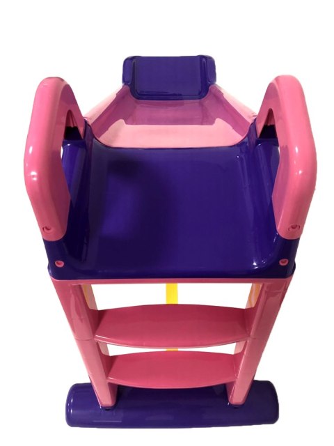 NAJWIĘKSZA ZJEŻDŻALNIA OGRODOWA XXL 140cm fIOLETOWO-RÓŻOWA