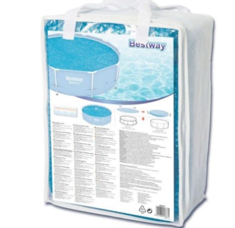 POKRYWA SOLARNA NA BASEN 366 cm - BESTWAY 58242