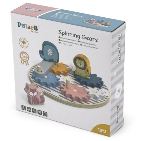 Viga PolarB Drewniane Koła Zębate ze zwierzątkami