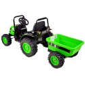 MEGA TRAKTOR Z PRZYCZEPĄ. MIĘKKIE SIEDZENIE, PILOT, RADIO FM/HL388