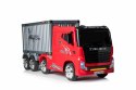 Pojazd Container Truck Czerwony + Naczepa