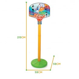 WOOPIE Zestaw Koszykówka 215 cm + Piłka