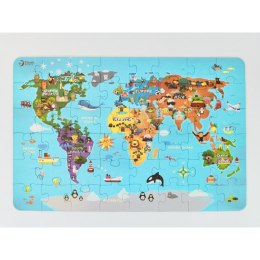 CLASSIC WORLD Puzzle Mapa Świata