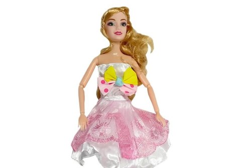 Lalka z Ubrankami Garderobą Pokój Meble Szafa Łóżko Akcesoria