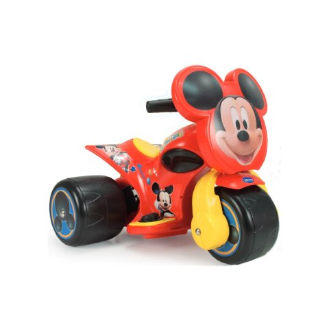INJUSA Trzykołowiec Myszki Miki Samurai 6V Jeździk dla Dzieci