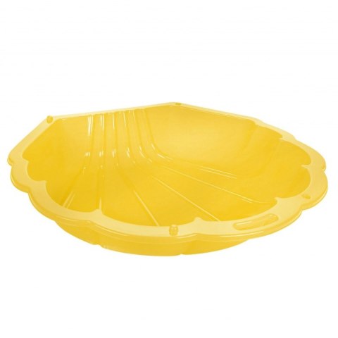 WOOPIE Piaskownica Muszelka Żółta Zamykana 2w1 Basen Suchy