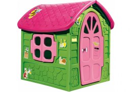 Domek ogrodowy dla dzieci 5075 - zielono/różowy