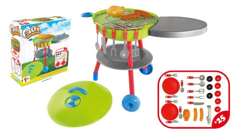 GRILL Z PÓŁKĄ + AKCESORIA 10988