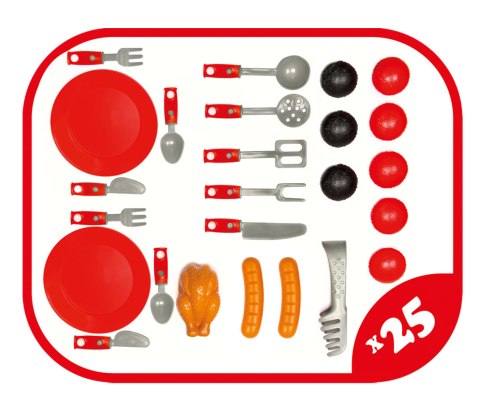 GRILL Z PÓŁKĄ + AKCESORIA 10988