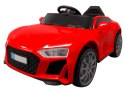 Cabrio AA5 czerwony, autko na akumulator, funkcja bujania
