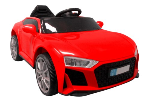 Cabrio AA5 czerwony, autko na akumulator, funkcja bujania