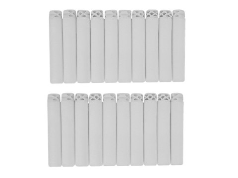 Pistolet Luminescencyjny Świeci w Ciemności Piankowe Naboje Dźwięk Zasięg 45 m