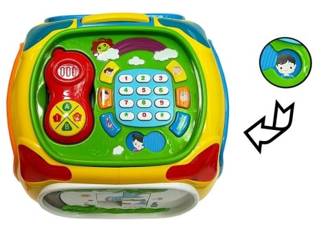 Interaktywny Sorter z Telefonem Nauka Kształtów Liczb Pianinko