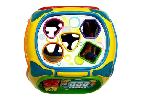 Interaktywny Sorter z Telefonem Nauka Kształtów Liczb Pianinko