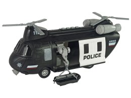 Helikopter Policyjny Napęd Frykcyjny 1:16 Dźwięk Światła