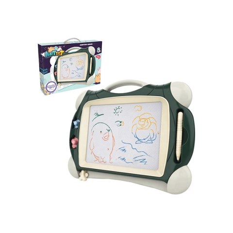 WOOPIE Znikopis Tablica Magnetyczna Kolorowa + 2 Stempelki