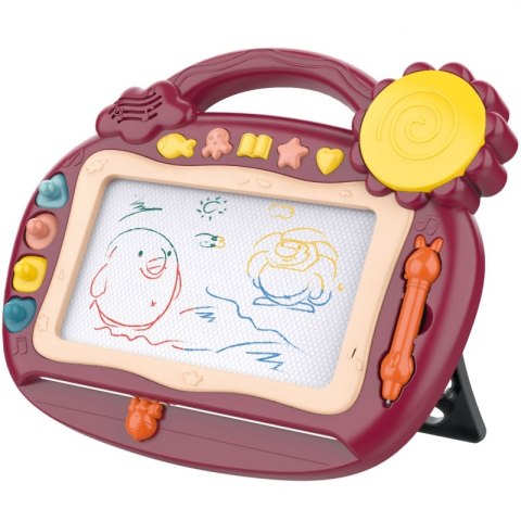 WOOPIE Znikopis Tablica Magnetyczna Kolorowa Stempelki