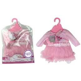 WOOPIE Ubranko dla Lalki Zestaw Księżniczki Suknia Opaska 43 cm