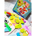 TOOKY TOY Puzzle 4 w 1 Układnaka Klocki