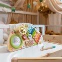 TOOKY TOY Centrum Muzyczne Ksylofon, Zębatki, Tarka, Bębenek, Talerz Pałeczki