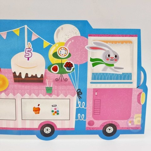 WOOPIE ART&FUN Zestaw Kreatywny Wyklejanka Straż Pożarna Lodziarnia 77 el.