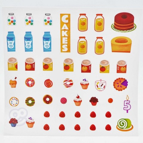 WOOPIE ART&FUN Zestaw Kreatywny Wyklejanka Straż Pożarna Lodziarnia 77 el.