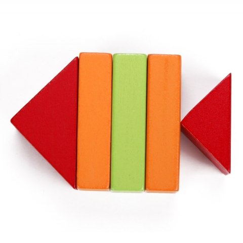 CLASSIC WORLD Drewniane Klocki 100 el.