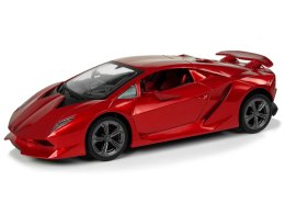 Auto Sportowe R/C 1:24 Lamborghini Czerwone 2.4 G Światła